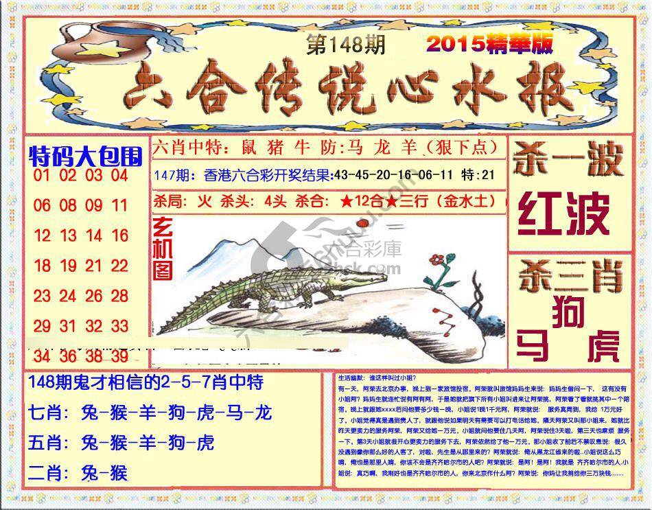 六合传说心水报