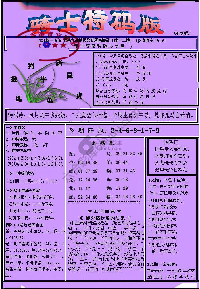 另类骑士特码版