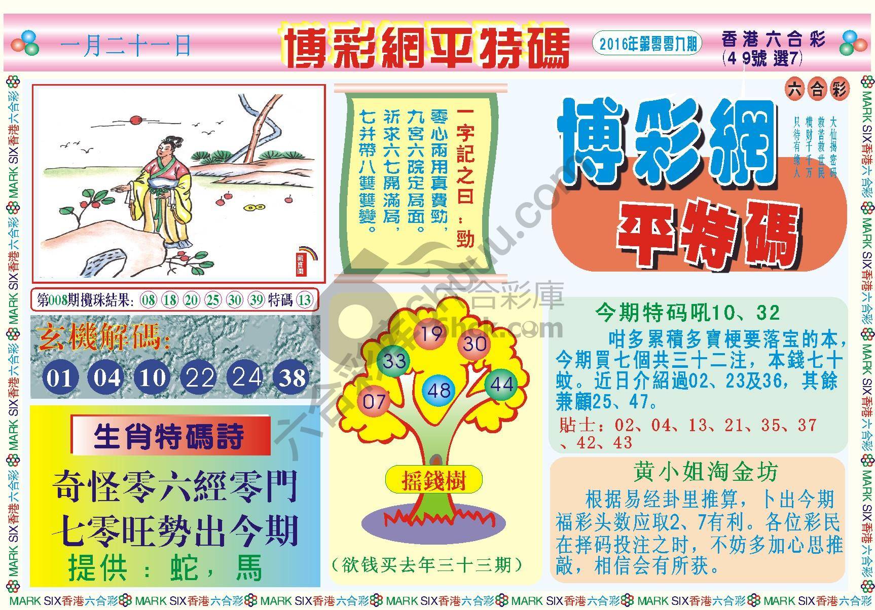 博彩网平特码