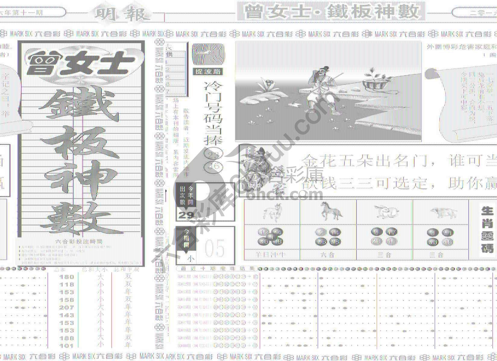 曾女士铁板神数