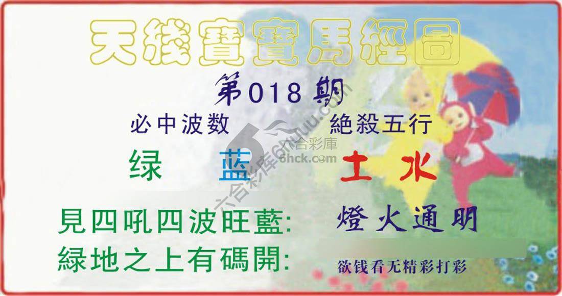 天线宝宝马经图