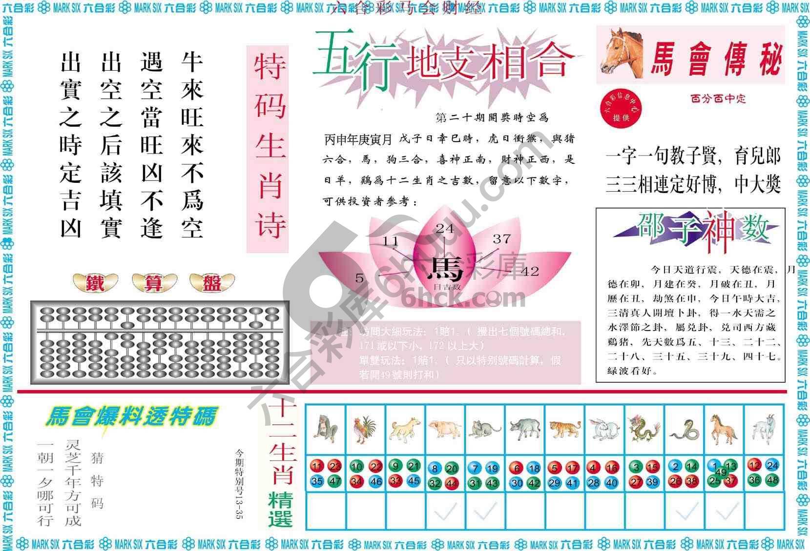 六合彩马会财经