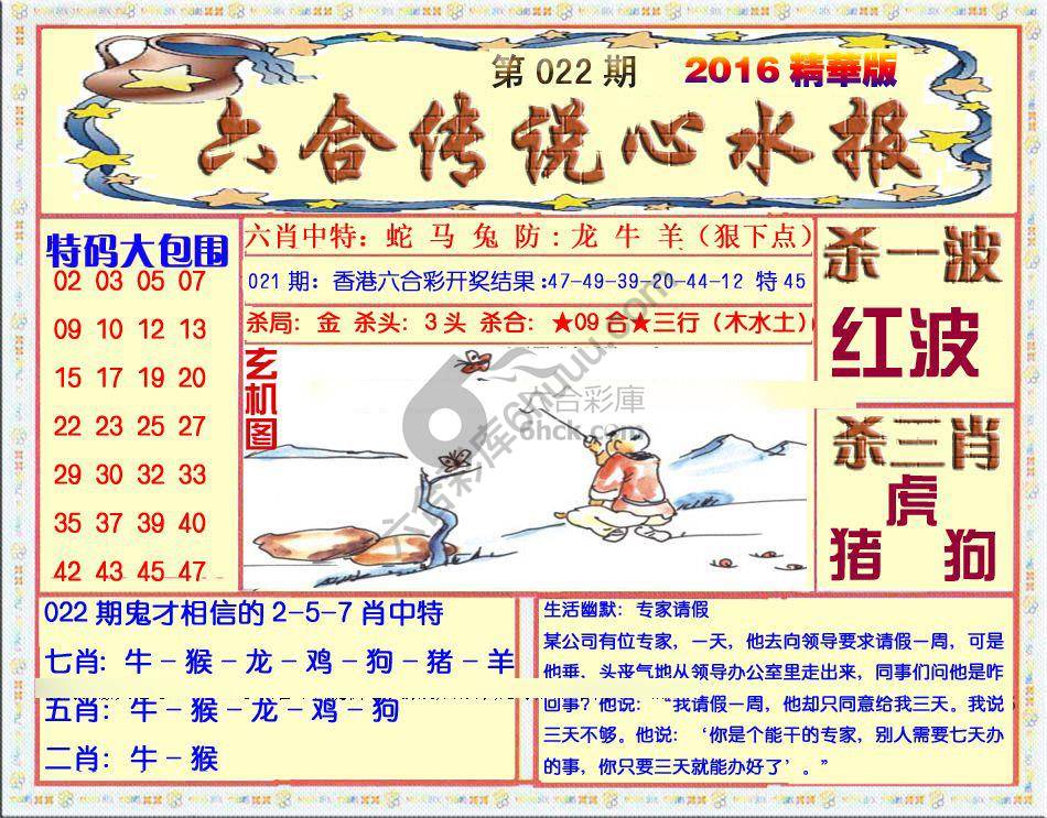 六合传说心水报