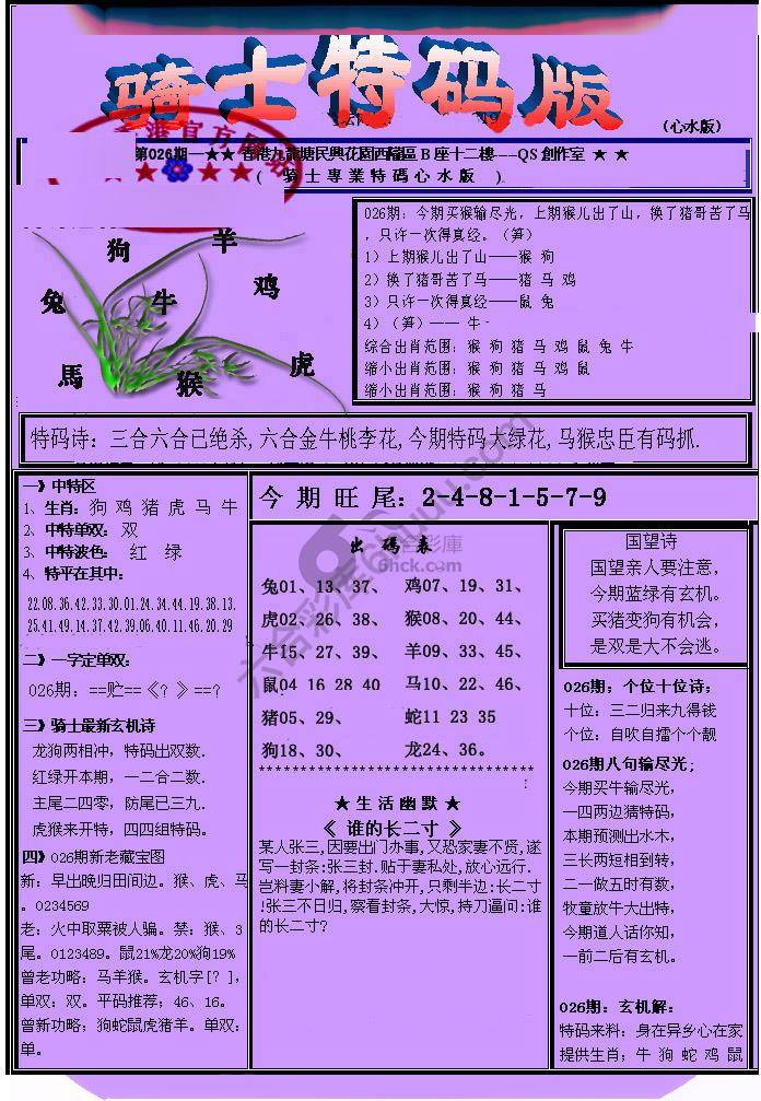 另类骑士特码版