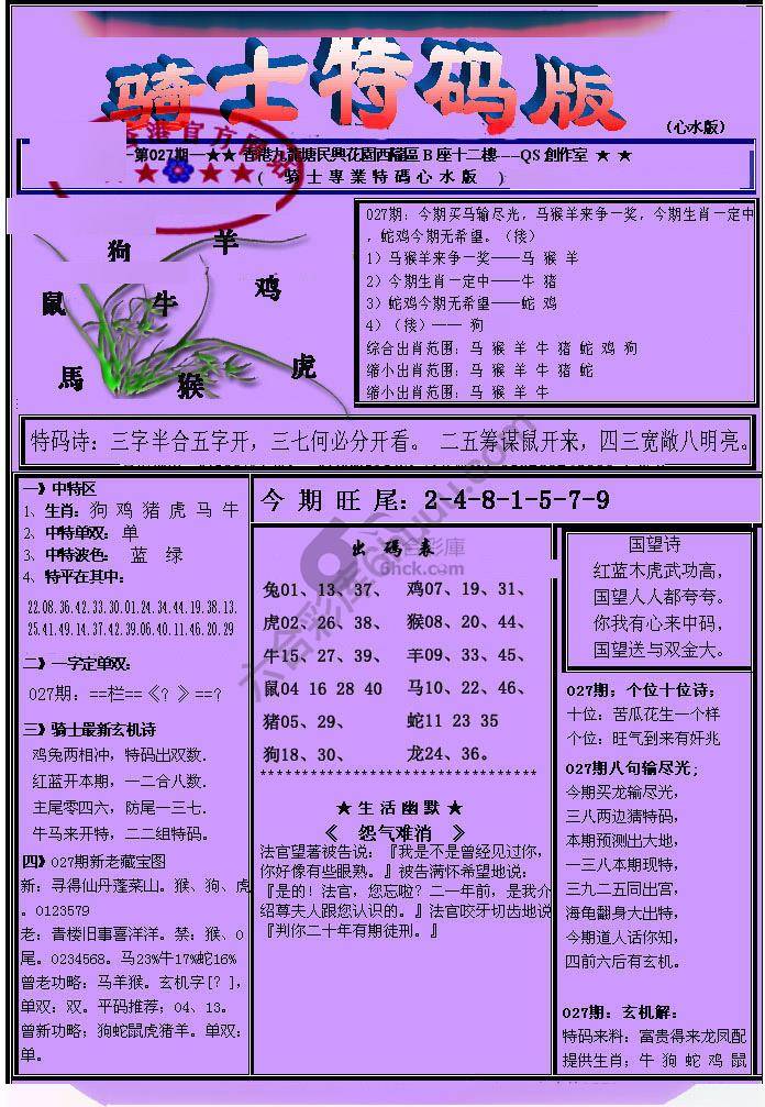 另类骑士特码版