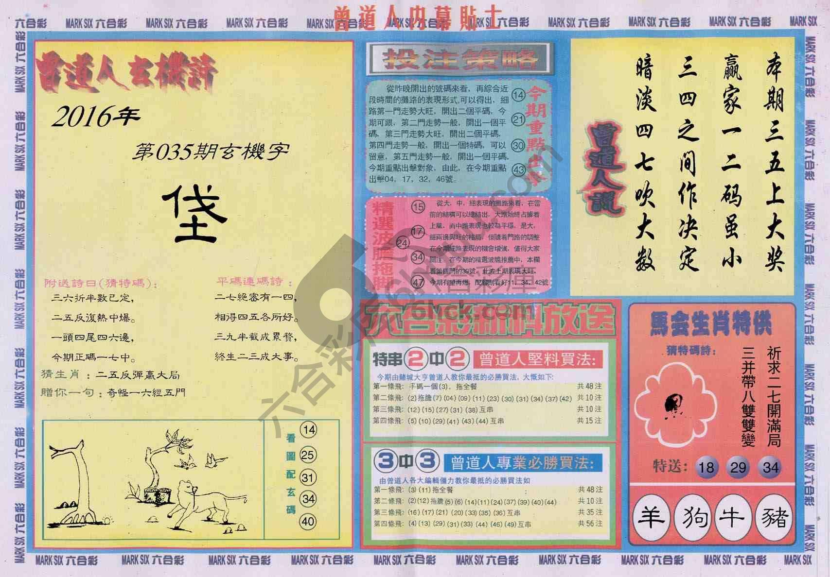 曾道人内幕贴士
