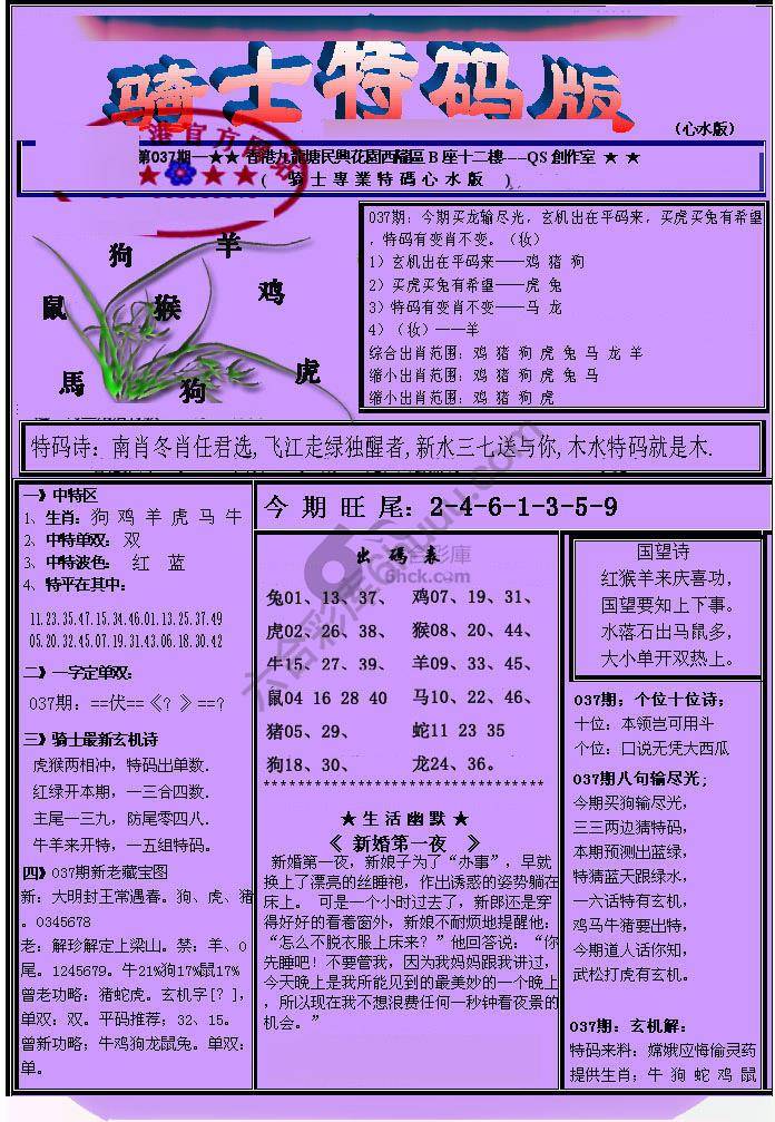 另类骑士特码版