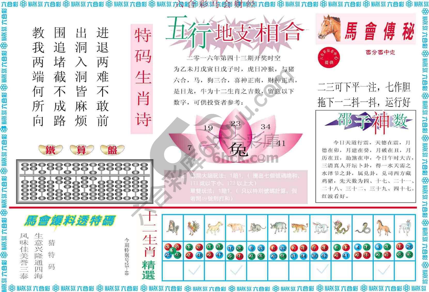 六合彩马会财经