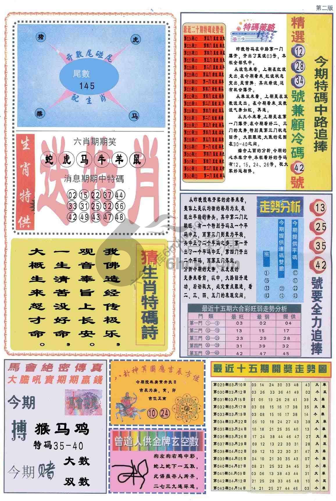 曾道人内幕消息