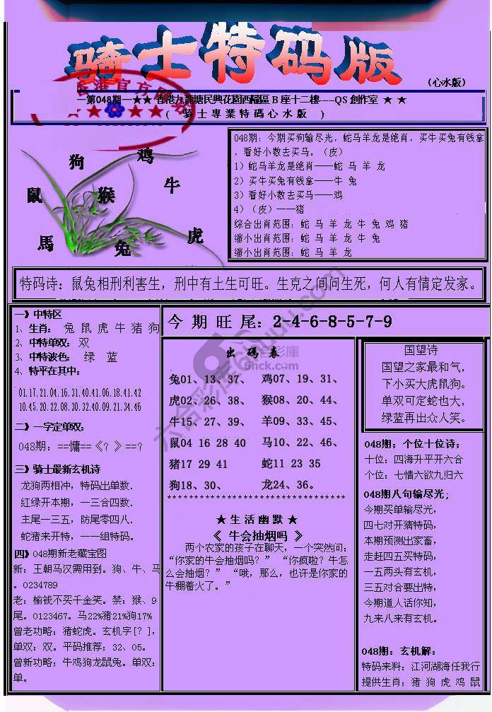 另类骑士特码版