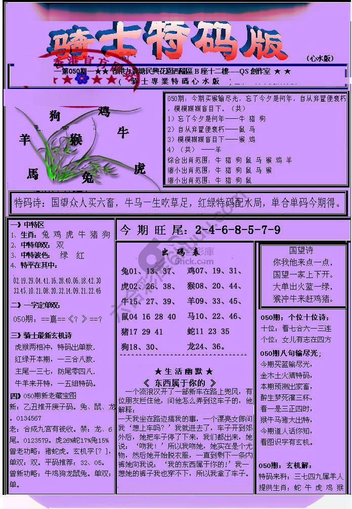 另类骑士特码版