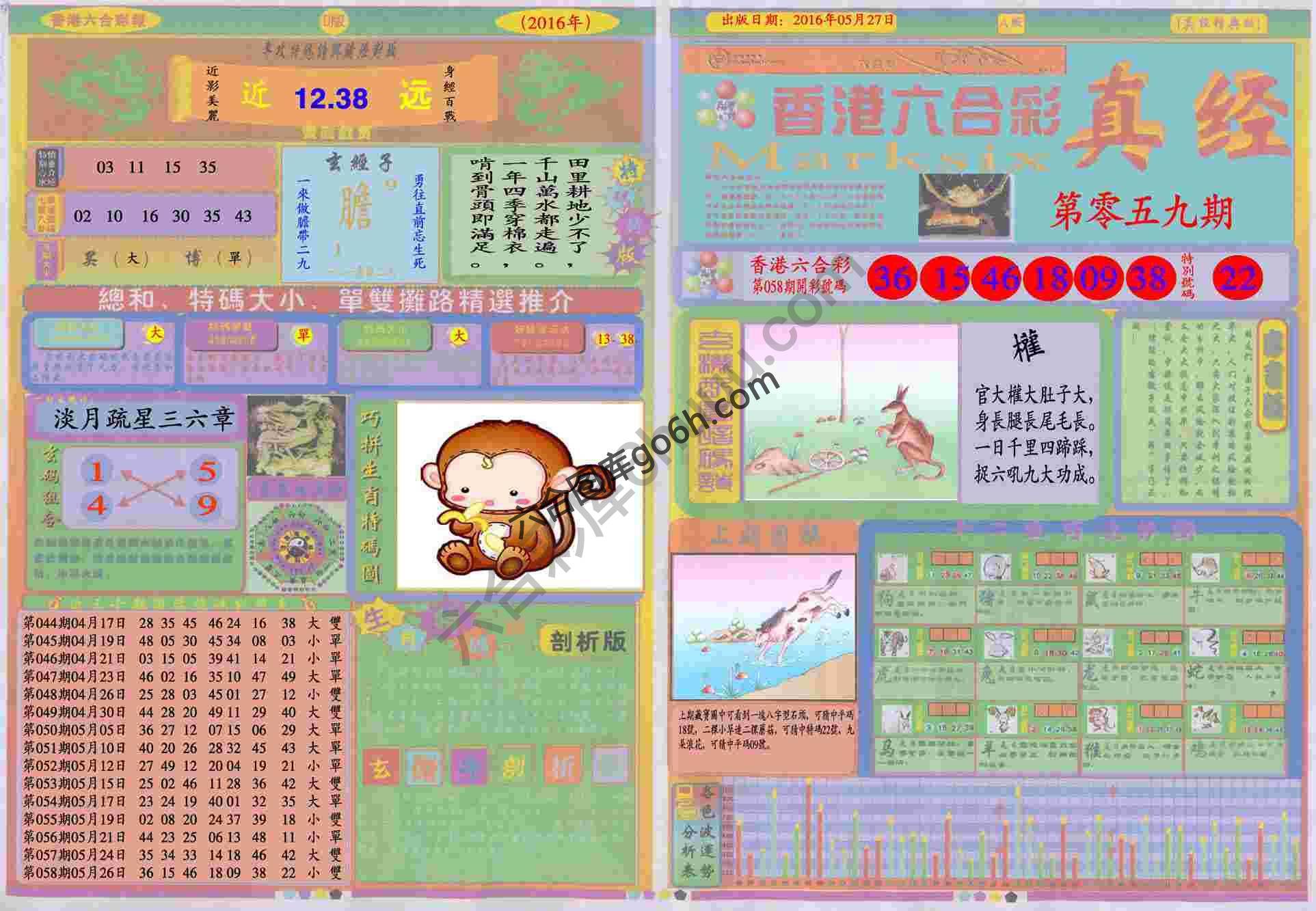 香港六合彩真经