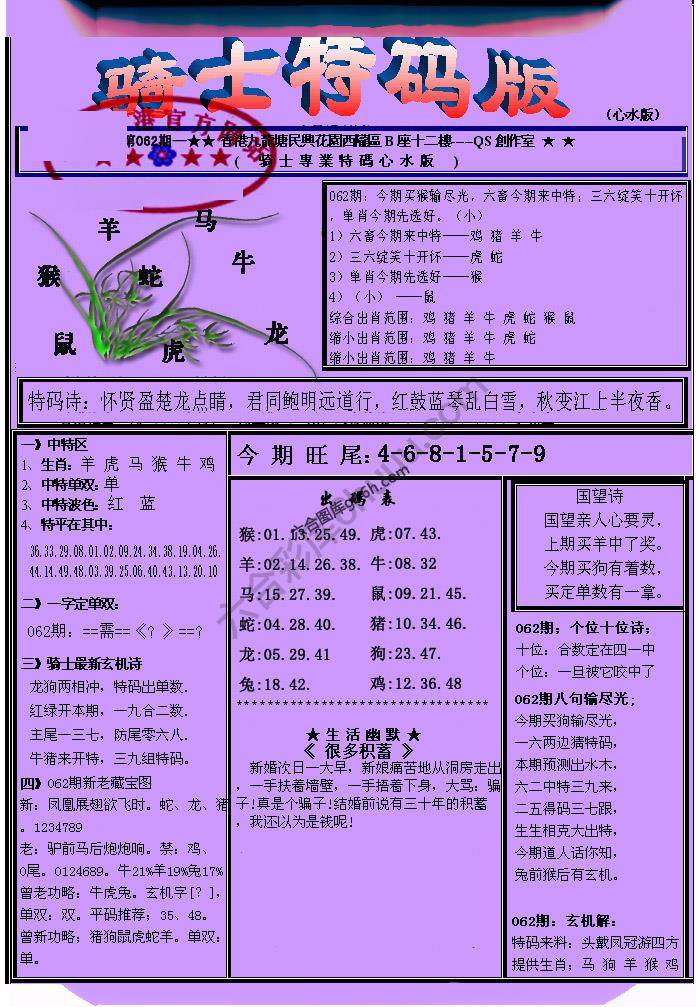 另类骑士特码版