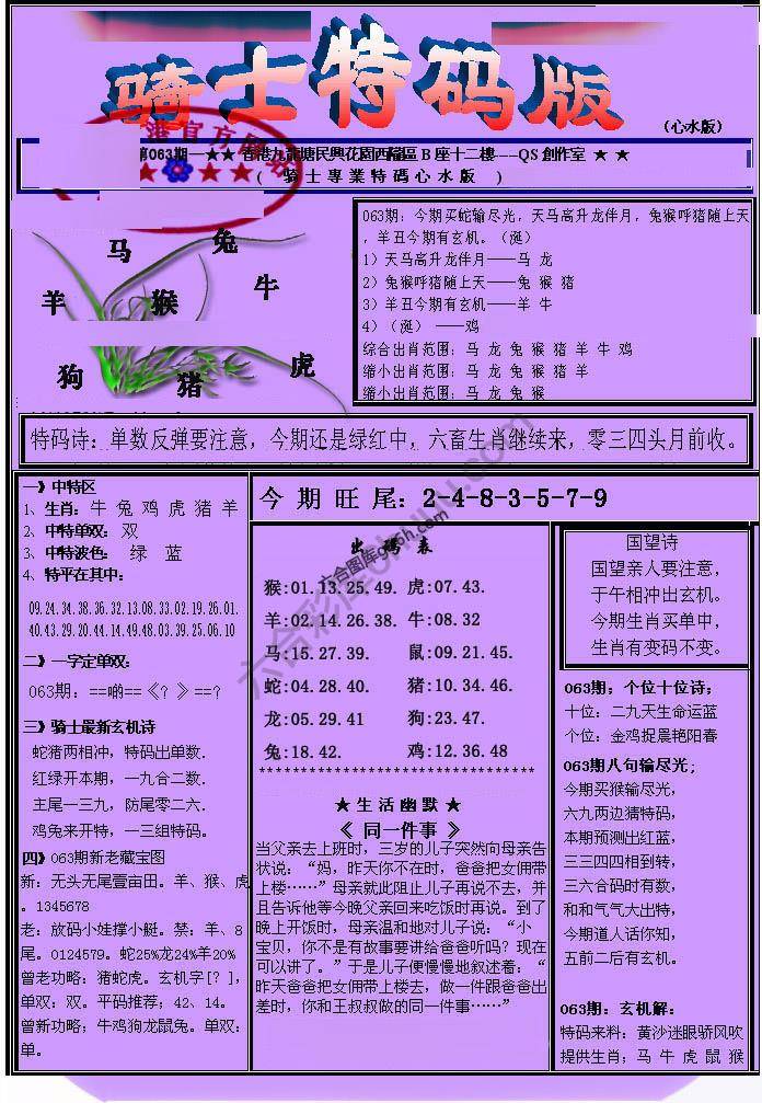 另类骑士特码版