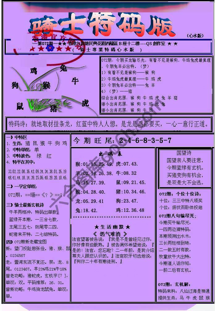 另类骑士特码版