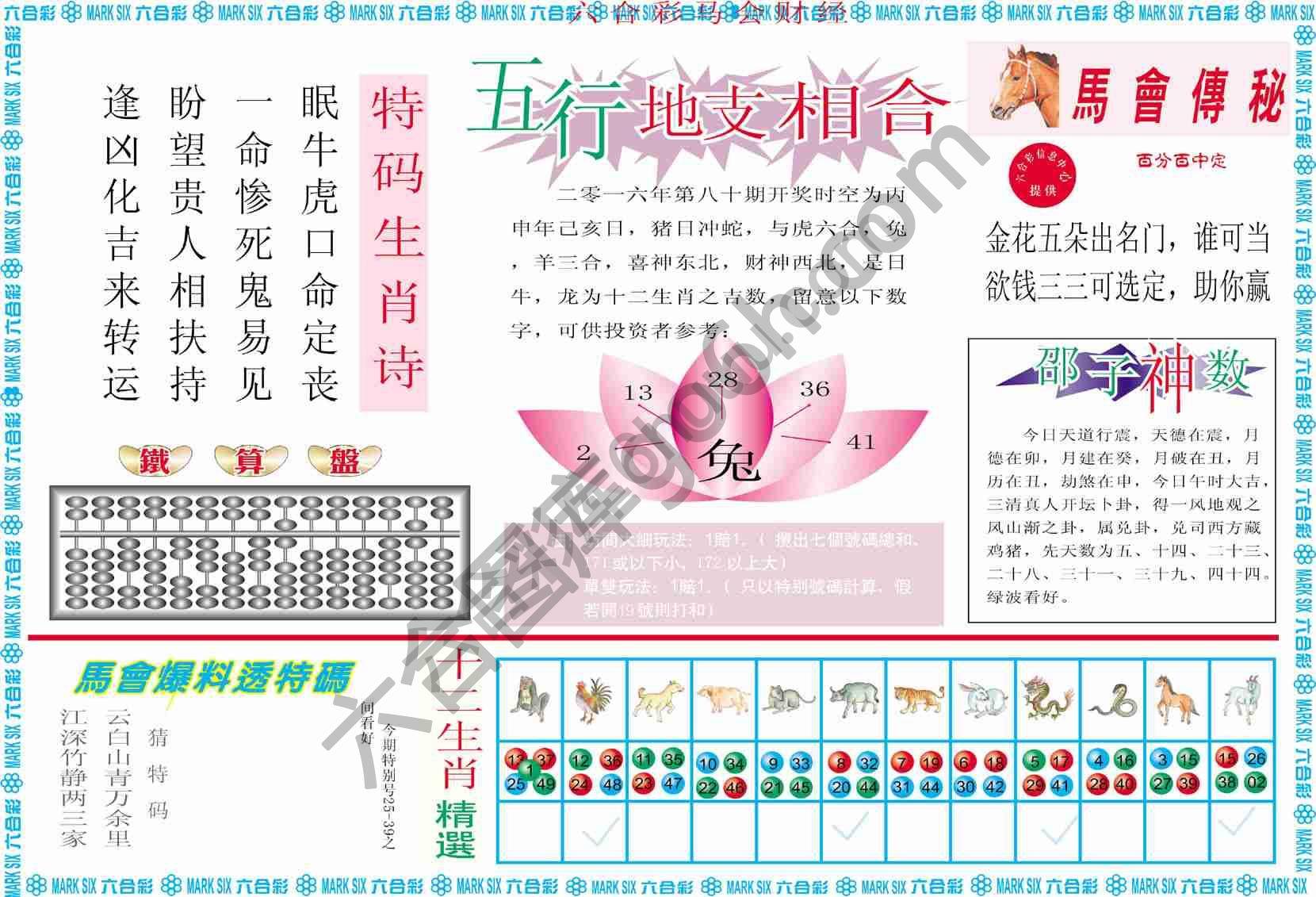 六合彩马会财经