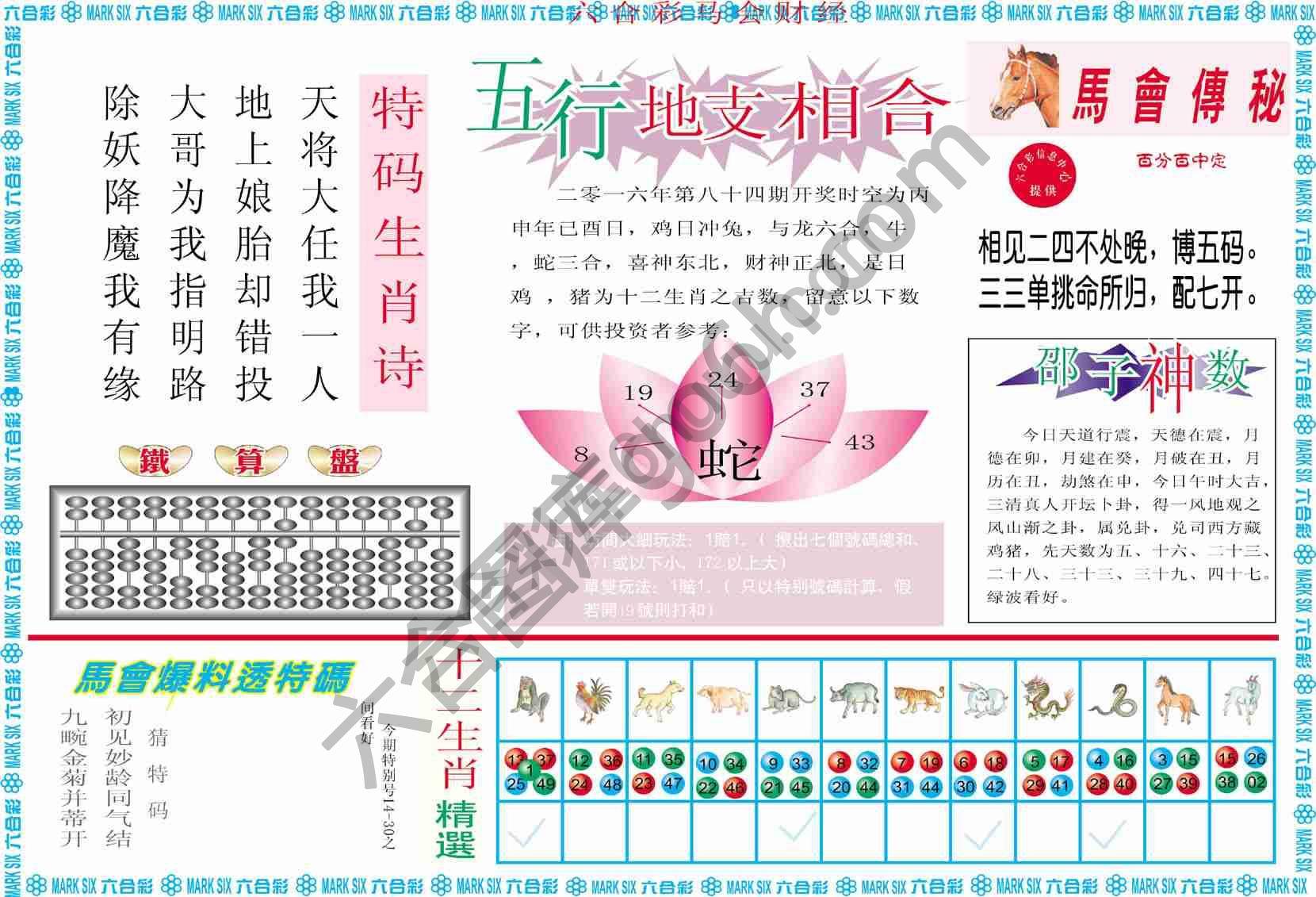 六合彩马会财经