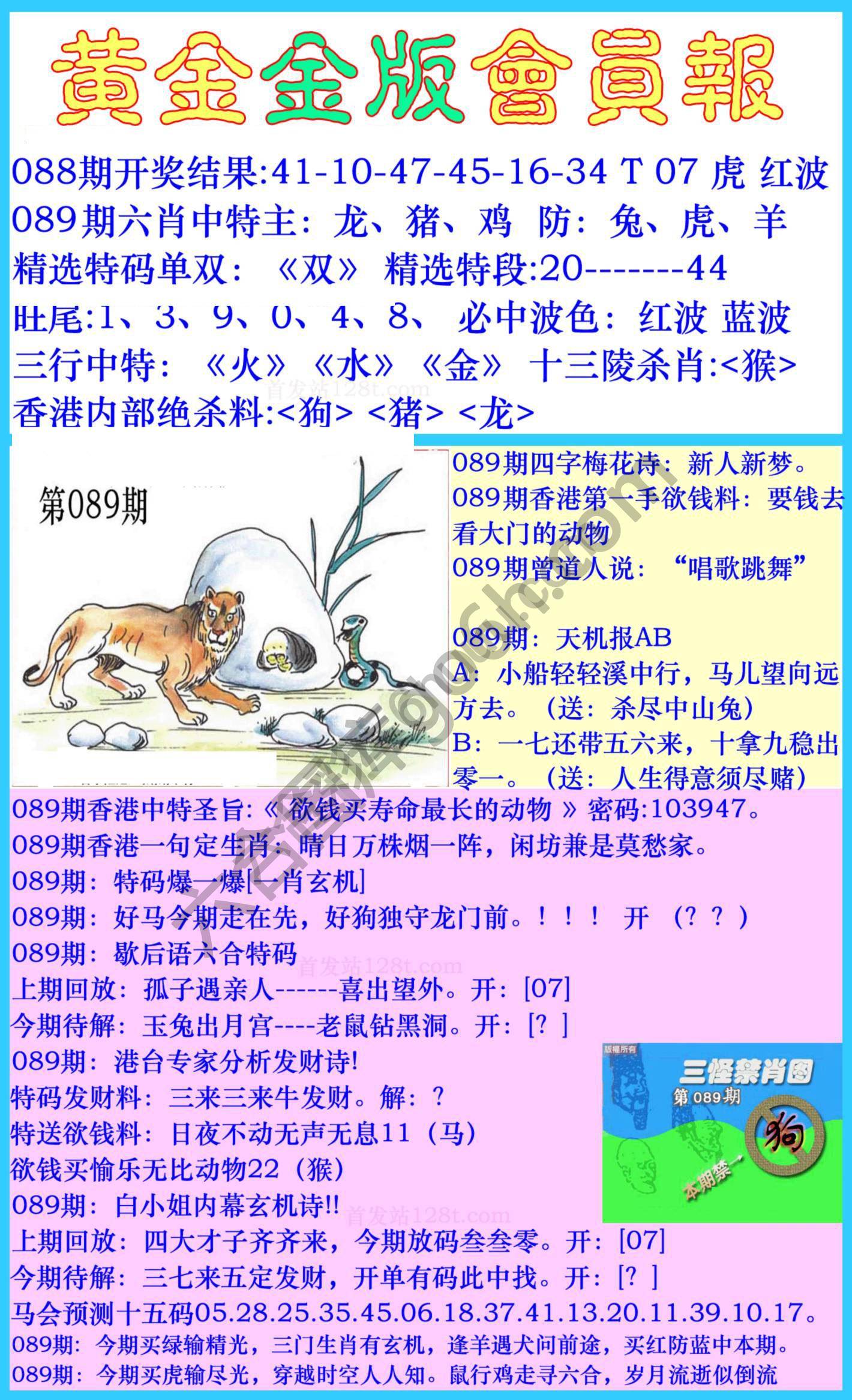 黄金金版会员报