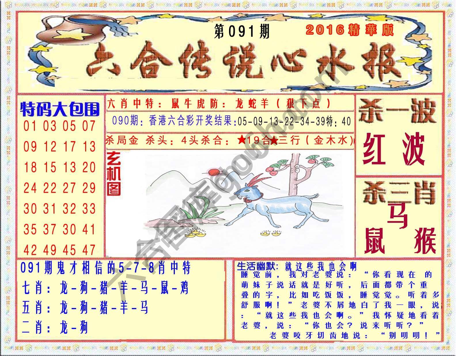 六合传说心水报