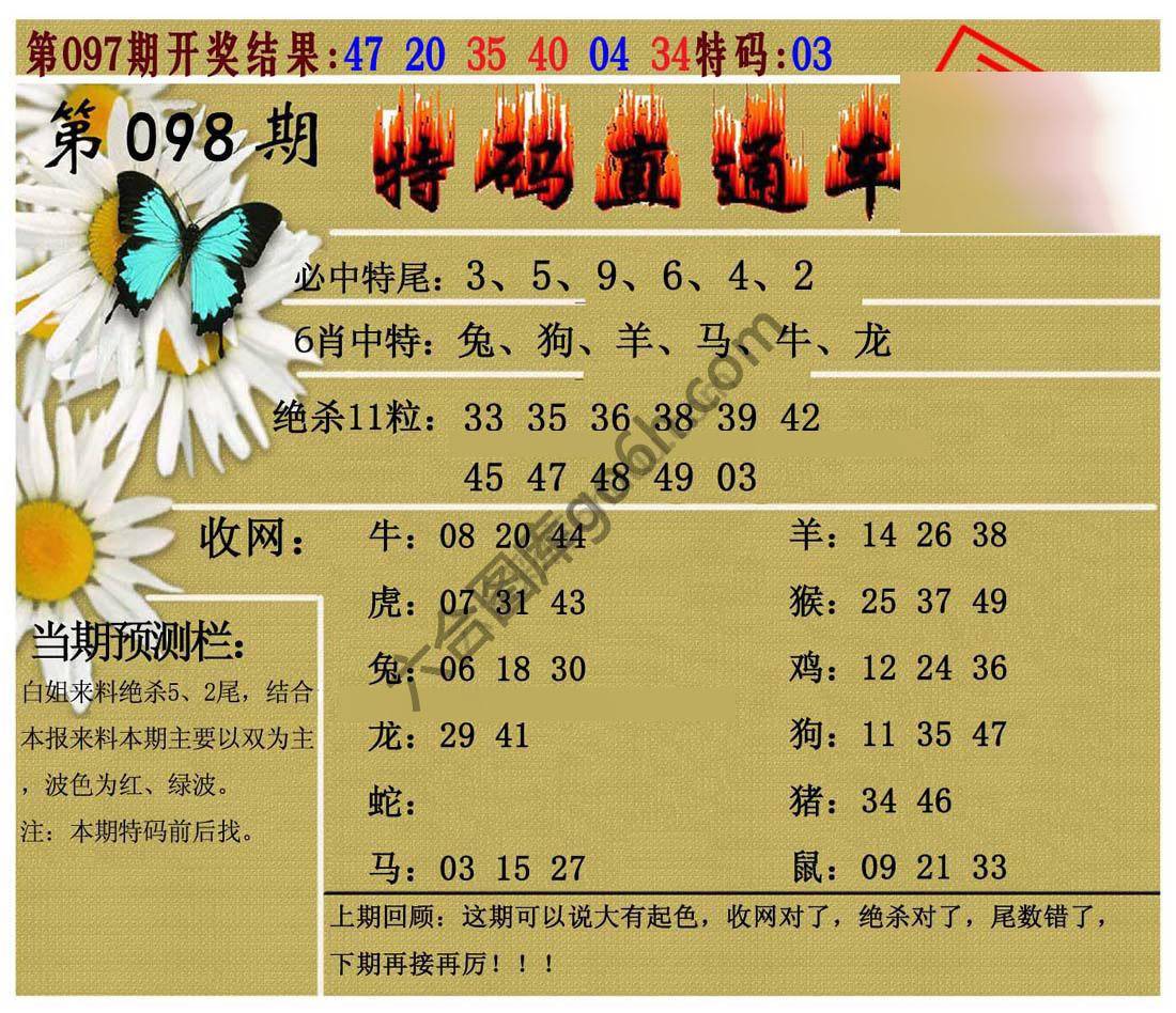 特码直通车