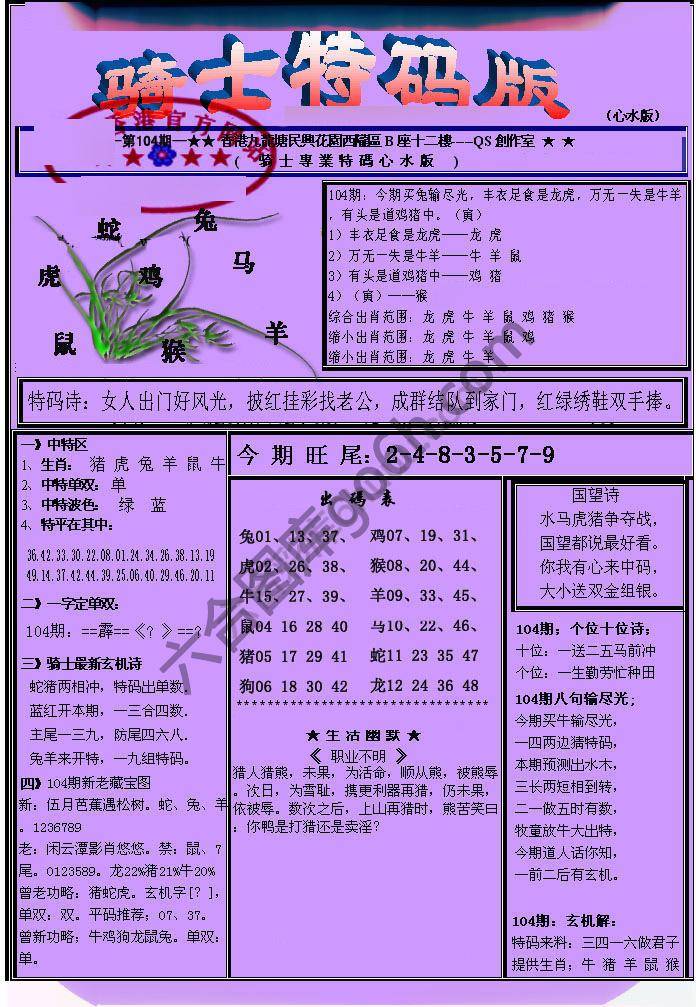 另类骑士特码版