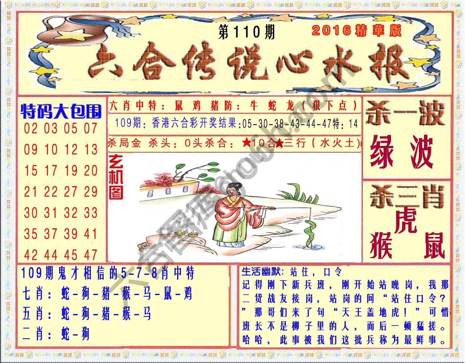 六合传说心水报