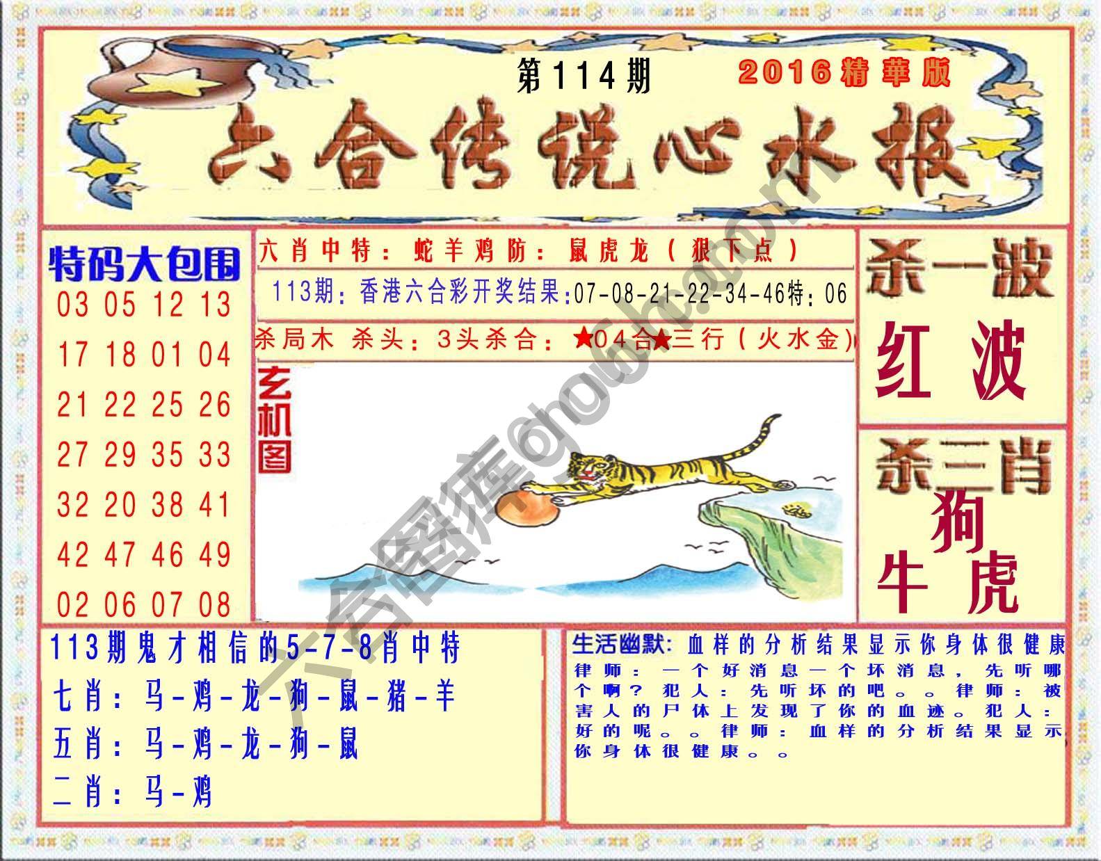 六合传说心水报