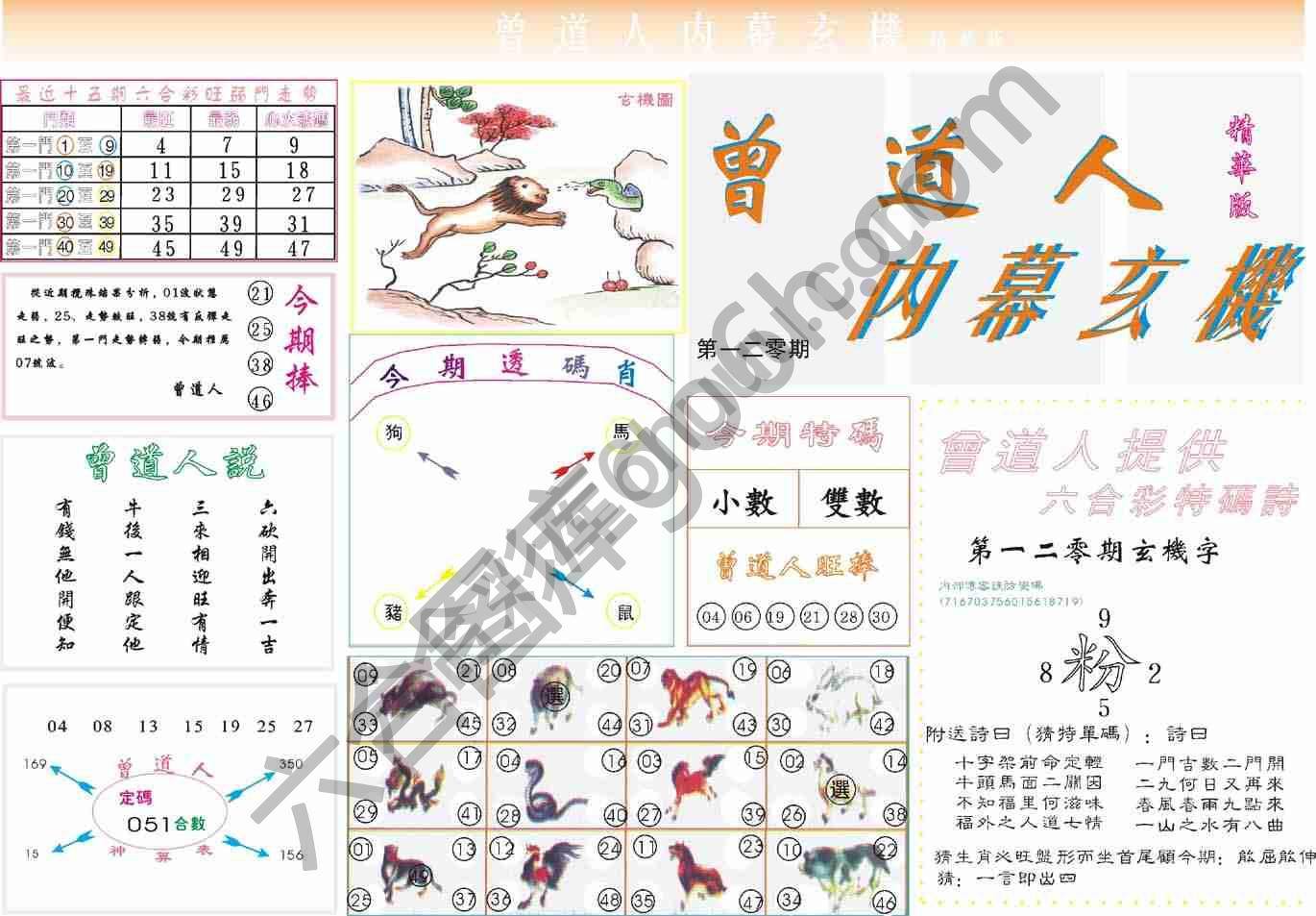 曾道人内幕玄机(精华版)