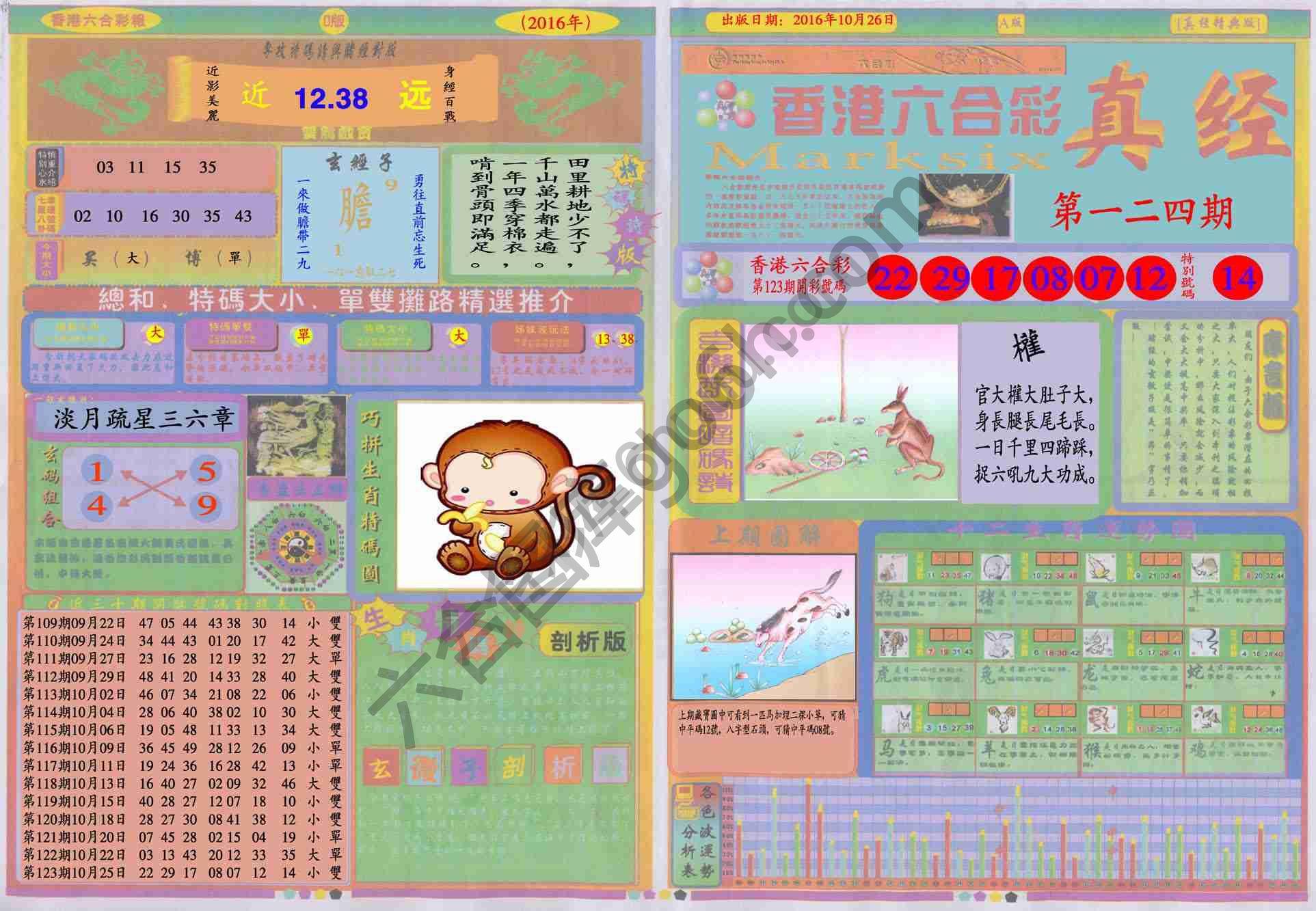 香港六合彩真经