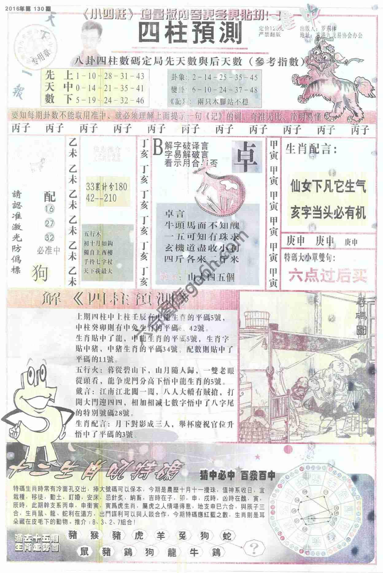 四柱预测