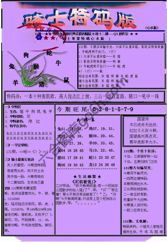 另类骑士特码版