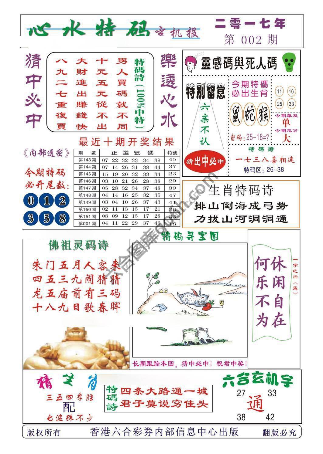 心水特码