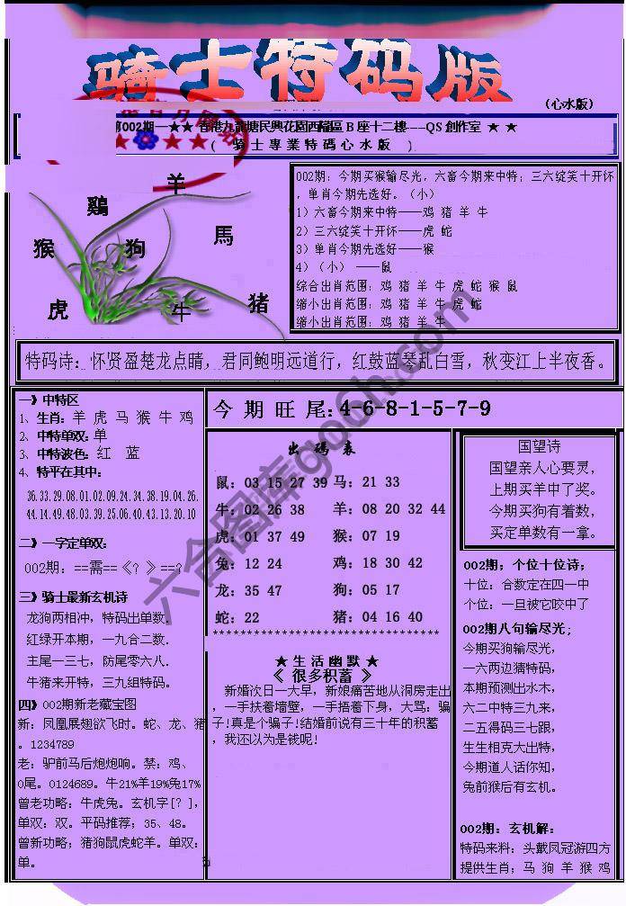 另类骑士特码版