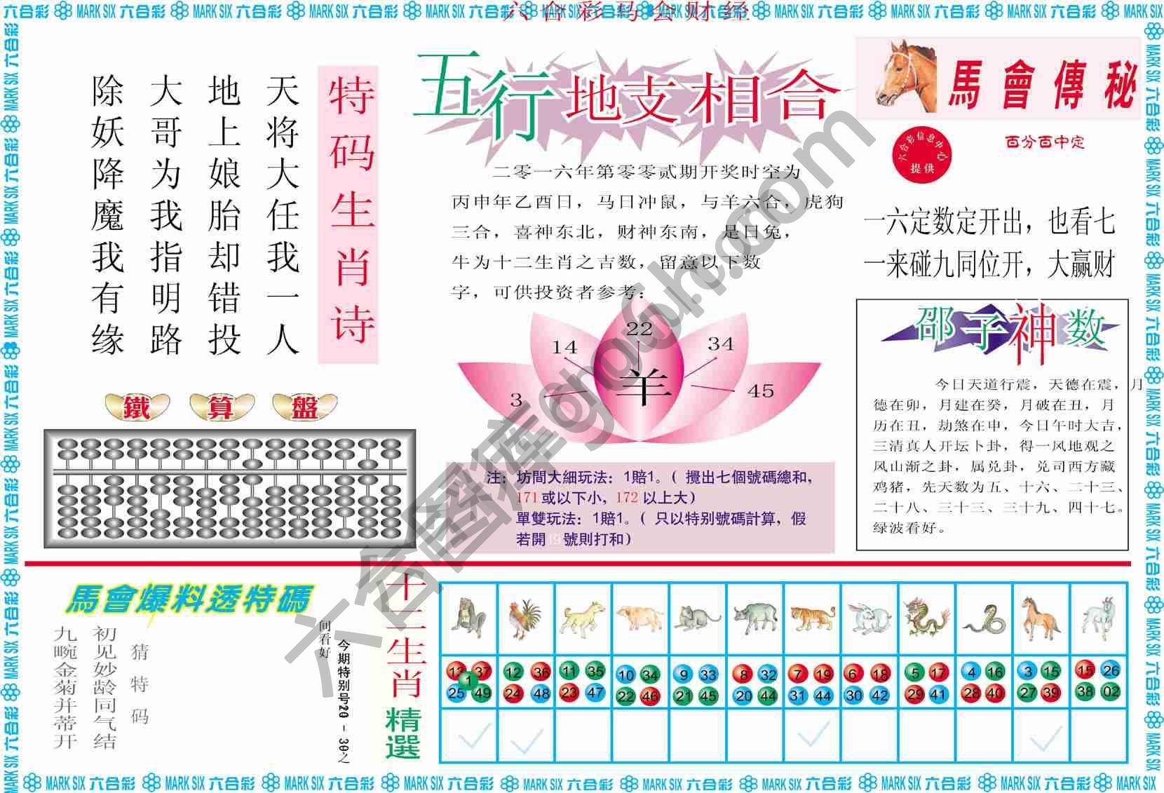 六合彩马会财经