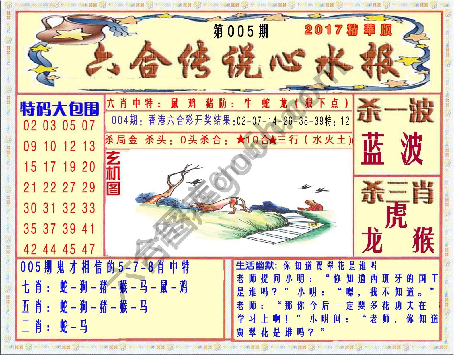 六合传说心水报