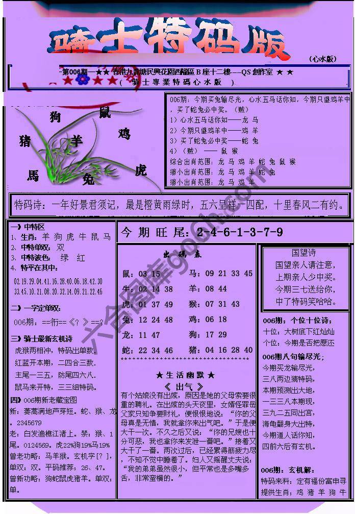 另类骑士特码版