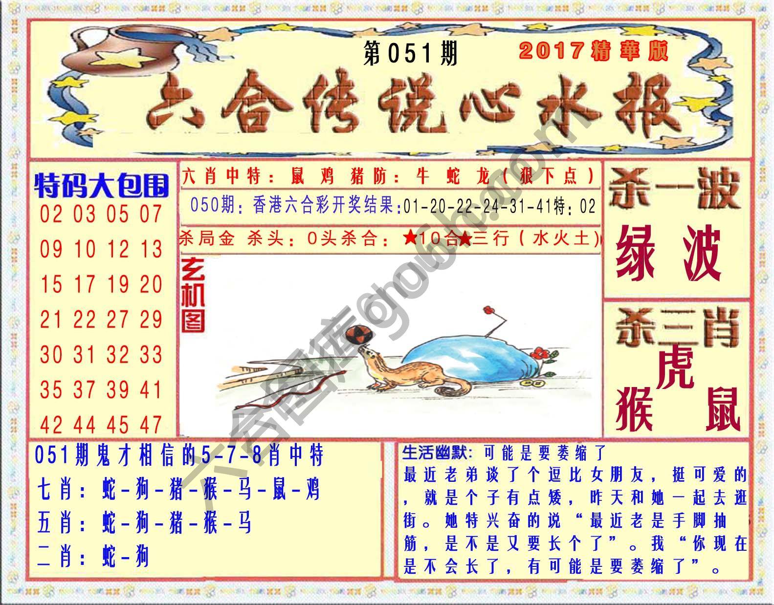 六合传说心水报