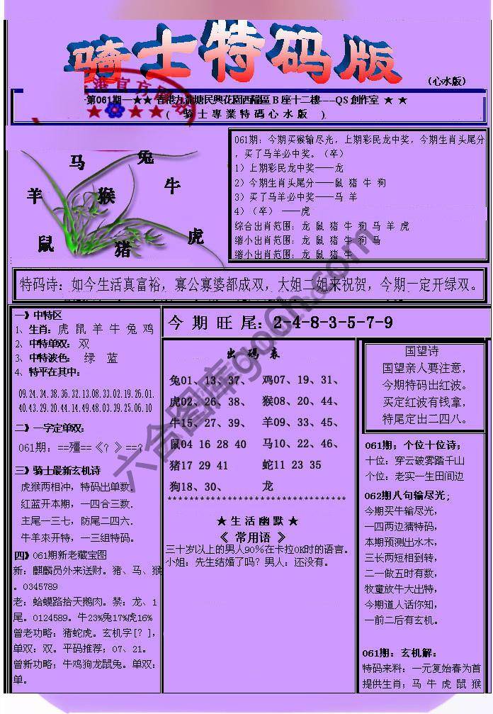 另类骑士特码版