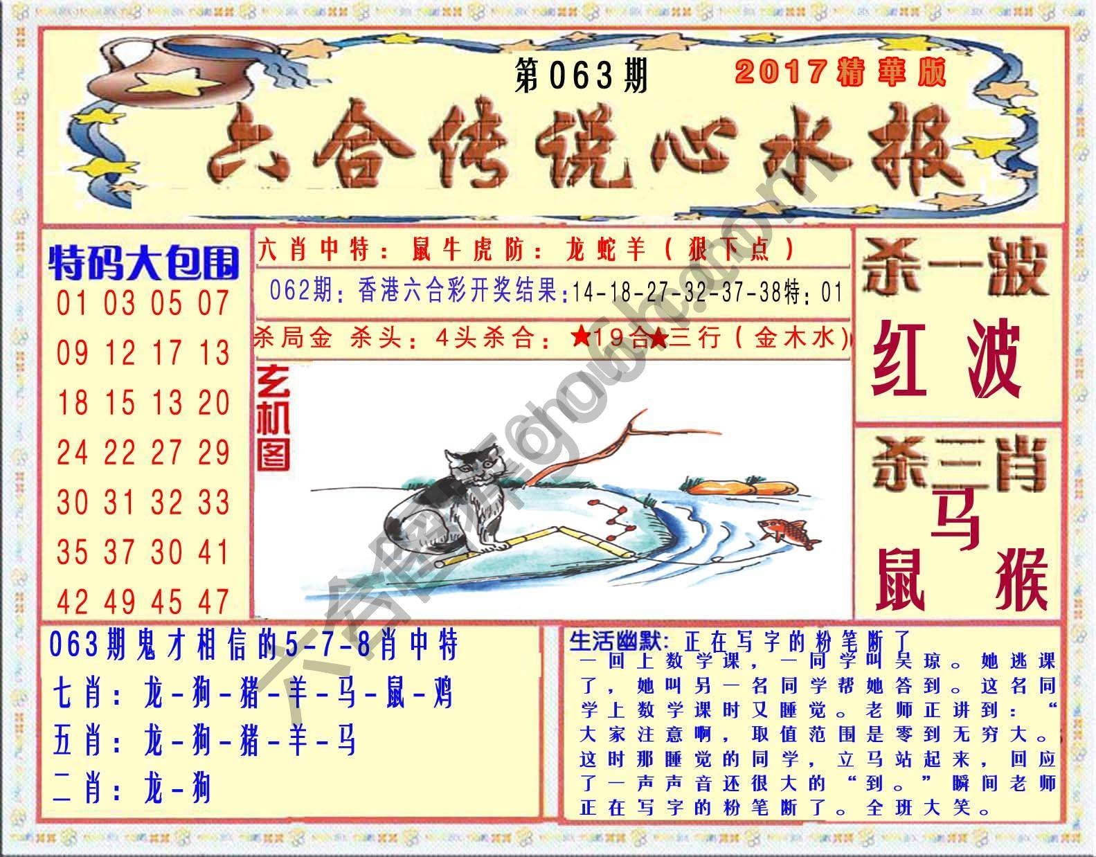 六合传说心水报