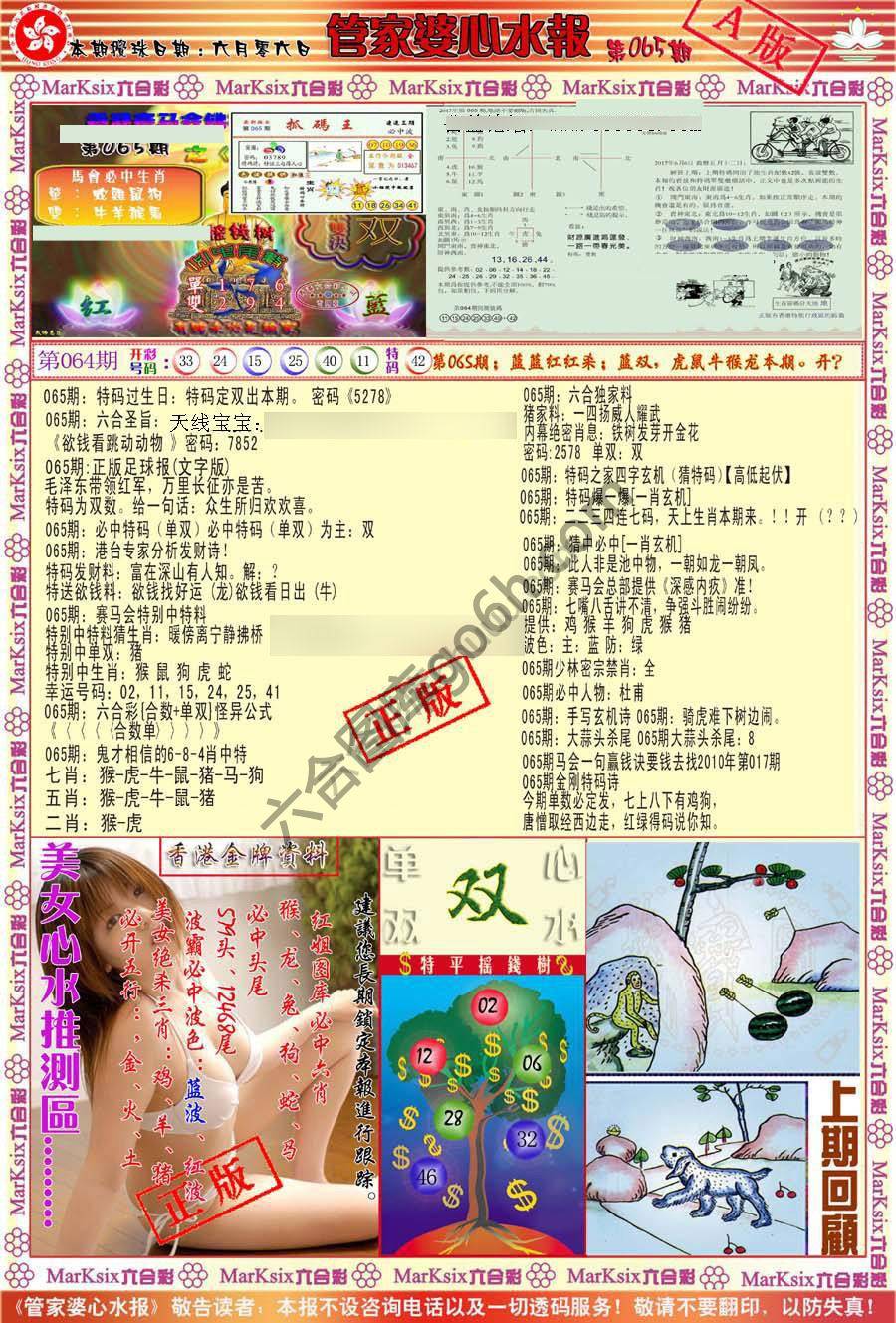 管家婆心水报