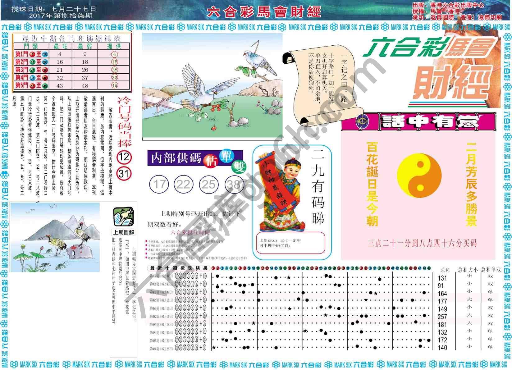 六合彩马会财经