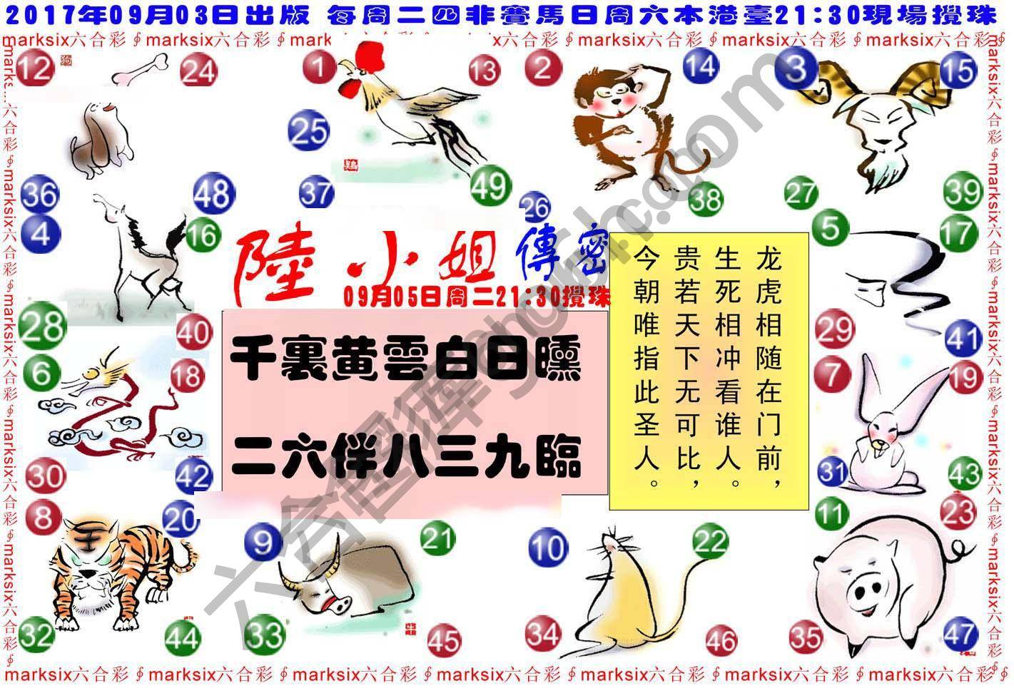 陆小姐传密