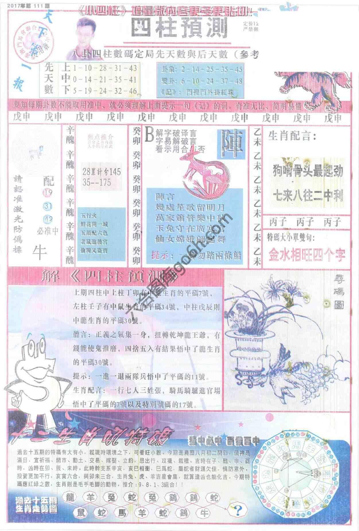 四柱预测