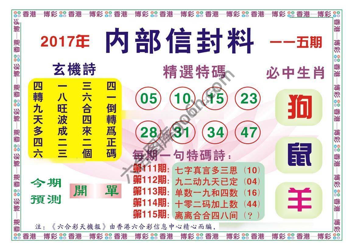 内部信封料