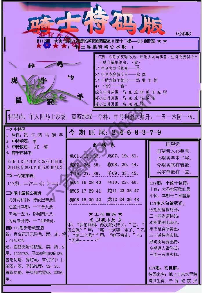 另类骑士特码版