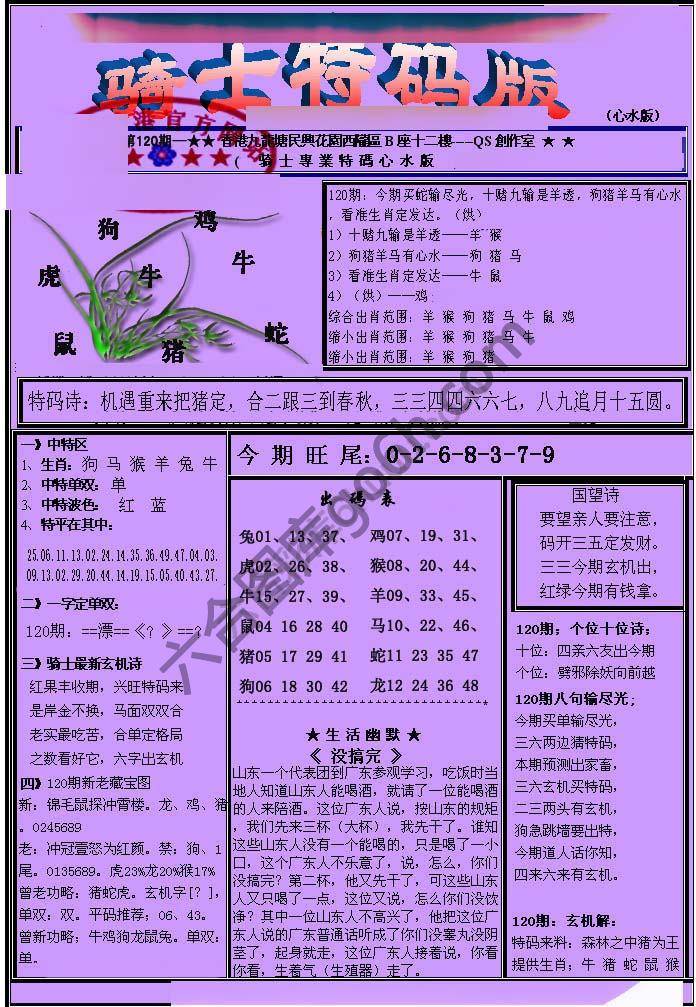 另类骑士特码版