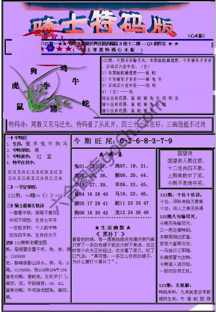 另类骑士特码版