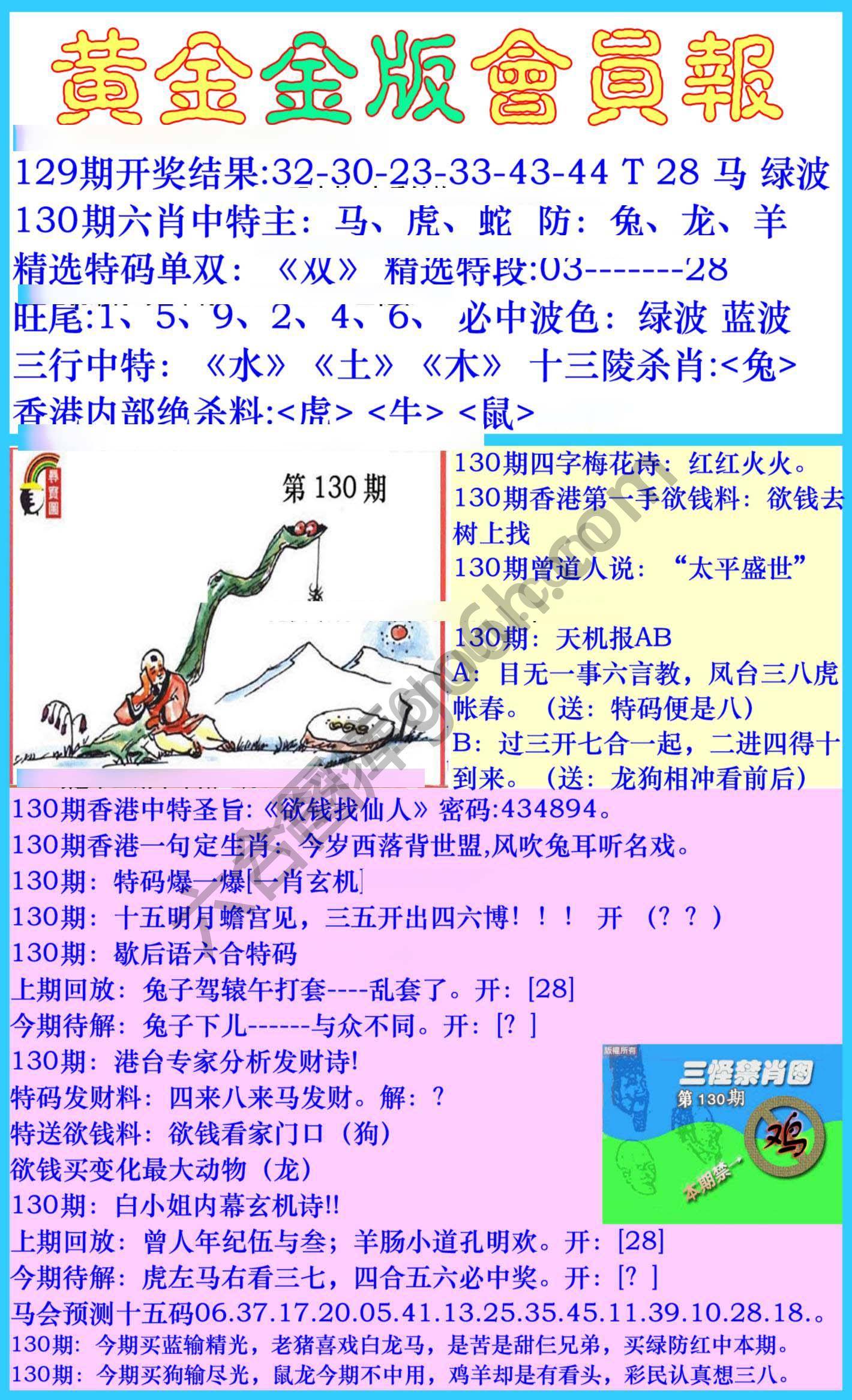 黄金金版会员报