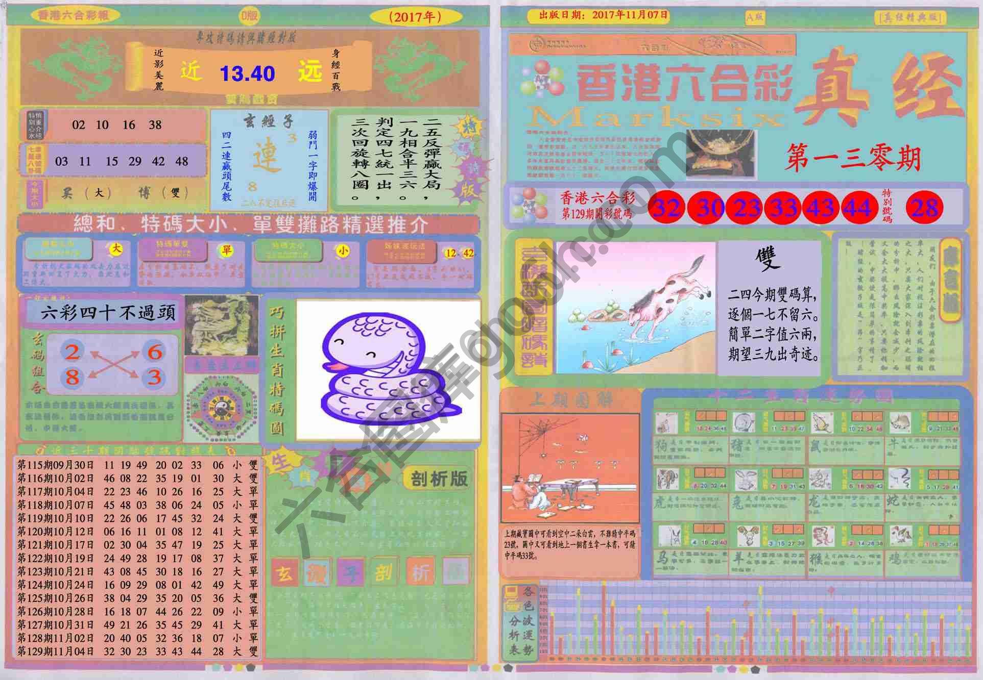 香港六合彩真经