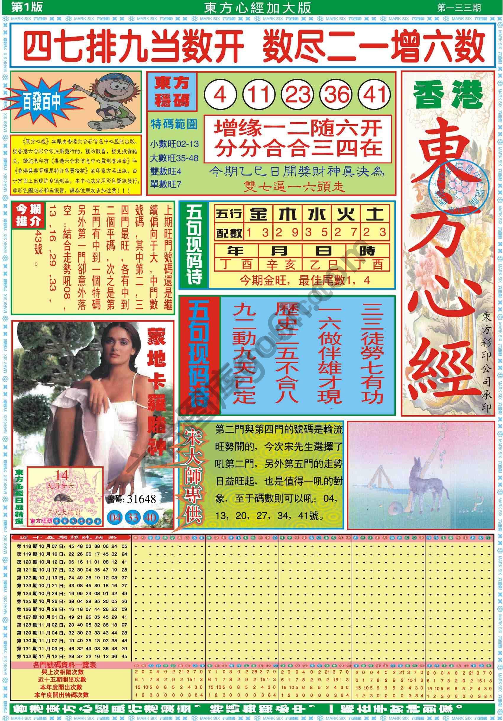 东方心经加大版